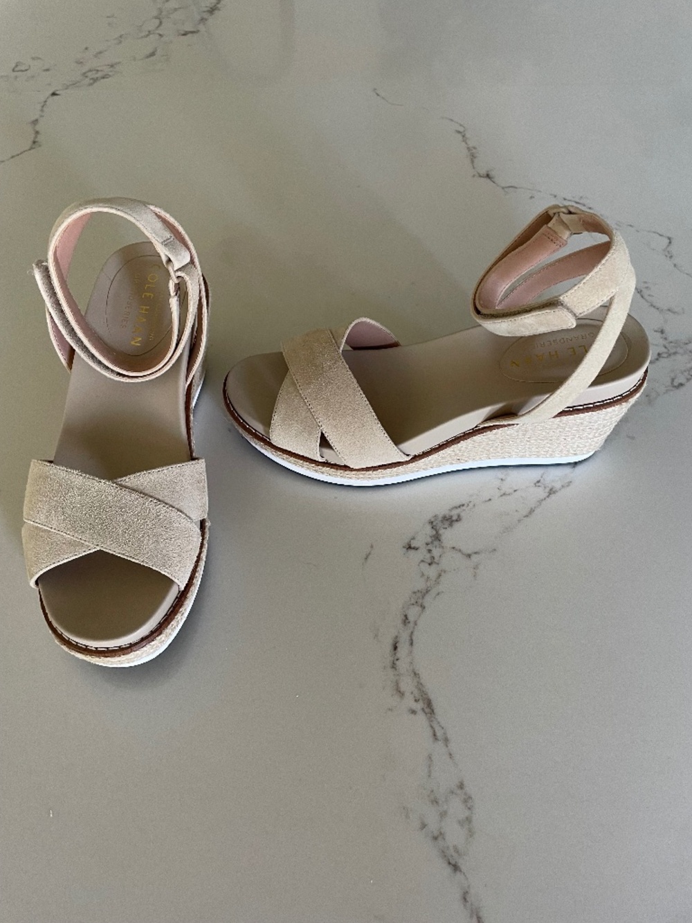 Cole Haan Cloudfeel Espadrille Women's Sandals Size 6.5